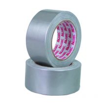 Nastro telato tipo america - mm.38h. in rotoli da mt.10 colore grigio