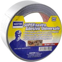 Nastroamericanoextra Forte Mm.50x25mt.silv. Boston Italia Pz 1,0
