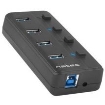 Hub usb 3.0 mantis 2 4-PORTS with switch+power supply (NHU-1557) - Natec
