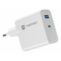 Nuc-2142 Caricabatterie Per Dispositivi Mobili Universale Biancocorrente Alternativo Ricarica Rapida Interna - Natec