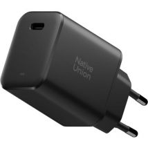 Native Union - 45w Usb-c Pd Fast Gan Wall Charger Black