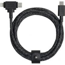 Native Union Belt Cable Duo Usb-c To C/lightning Cosmos 1,5m