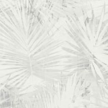 Natur Tapete Profhome 363851 Vliestapete strukturiert mit Palmen matt grau beige 5,33 m2