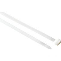 Natural Cable Ties 7.6 x 370mm, Pack of 100 - Edison