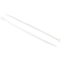 Natural Cable Ties 3.6 x 140mm, Pack of 100 - Edison