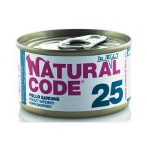 Per Gatto da 85g 25 - Pollo e Sardine - Natural Code