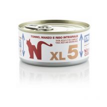 Gatto 170gr XL5 Tonno Manzo e Riso Integrale - Natural Code