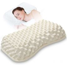 Natural Latex Pillow For Sleeping Breathable Contour Pillow For Side Sleeping