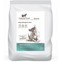 Trockenfutter für Hunde – NATURAL TRAIL PREMIUM INSEKTEN – 2 x 2 kg – Hochwertige Zutaten, Insektenprotein, ballaststoffreich