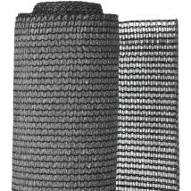Brise-vue de jardin pe 1,2 x 5 m Anthracite Nature