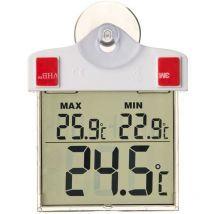 Nature - Thermomètre numérique de fenêtre 13 x 10 x 3 cm