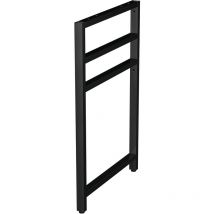 Naturel - Accessoires pied sous plaque Dolce 45x68x3 cm noir mat NOHAH45CM