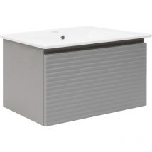 Naturel - Mobile e lavabo Savona 98x43x44,8 cm grigio opaco (SAVONA100GM)