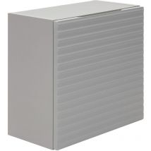 Niedriger Badezimmerschrank Natural Savona 40,2x39,6x21,7 Cm Mattgrau (savonah40gm) - Naturel