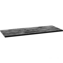 Stilla Platte 120x2,5x46 cm schwarz (STILLAF12021) - Naturel