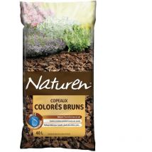 Naturen - Copeaux Colorés Bruns - 40L