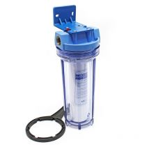 Naturewater - NW-BR10F Système filtre Eau potable – 135 x 135 x 330 mm – 1 Étape – 60 L/h – 3/4' / 26,16 mm – Cartouche pp Sédiments – Filtration