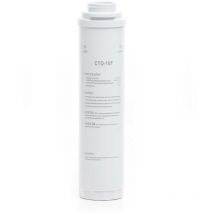 CTO-10F Bloc de charbon actif – Finesse 5 μ – 65 x 65 x 265 mm – Insert de filtration – Filtre de rechange pour eau potable, Osmose inverse