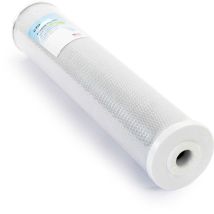 Naturewater - CTO-20L Cartucho de carbón activado en bloque Big Blue 20' Filtro de agua Repuesto
