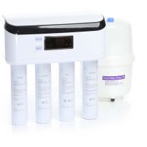 Naturewater NW-4-75RODT Impianto osmosi inversa, filtrazione a 4 stadi 285 l/giorno con serbatoio e display