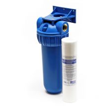 Naturewater - NW-BR10B1 Filtre à eau potable à 1 étape – 130 x 140 x 340 mm – 26,16 mm (3/4') – 360 l/h – avec Filtre à sédiments – Purification