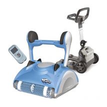 Maytronics Dolphin - Boden, wände und wasserleitung des poolroboters elektrisch mit fernbedienung - Dolphin - nauty tc