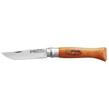 opinel navaja carbono no9 virola bloqueo hoja 9,0 cm 04429vrn