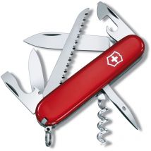 Victorinox - Navaja camper roja, 13 funciones, 26x18x91mm, peso 74g.