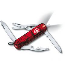 Victorinox - Cuchillo de bolsillo Midnite Manager Rubin, utilización : 10 funcións, Largo 58 mm