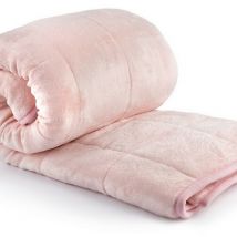 Navy Sherpa Fleece Weighted Blanket 7KG For Anxiety, Stress Relief, Improved Sleep