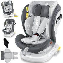Siège auto pour bébé Siège auto pour enfant Isofix Top Tether pivotant à 360° Groupe 0/1/2/3 dès la naissance 0-36kg Avec toit pare-soleil Protection