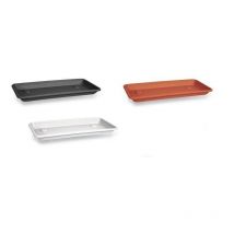 Naxos-Untertasse Anthrazit - 50 cm