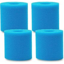 Nazalus-Vente chaude-4 filtres de piscine en éponge de type H - Cartouches filtrantes réutilisables et lavables - Pour remplacement de nettoyage Type