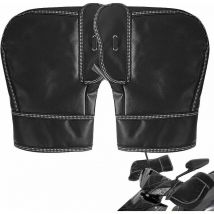 Vente chaude-Gants De Moto Hiver, Manchons De Guidon Imperméable, Manchons Vélo Pour Guidon, Gants De Guidon Hiver, Gants De Protection Thermique