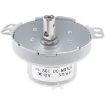 Nazalus-Vente JS-50 DC Micro-moteur à Engrenages en Métal Accessoires de Moteur Électrique de Plaque Tournante de Moteur Synchrone Électrique de