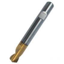 PTG - NC-Anbohrer HSS-Co 120 Grad TIN-beschichtet mit Weldonschaft 20,00 mm