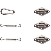 Nc Kit di montaggio per esterni triangolo in tessuto ombreggiante