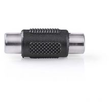 Modèle du produit : Adaptateur audio mono RCA Femelle - RCA Femelle Noir