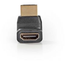 Nedis - Adaptateur hdmi Coudé à 270° Connecteur hdmi - hdmi Femelle Noir