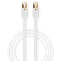 Câble Réseau CAT6 s/ftp Câble RJ45 (8P8C) Mâle vers RJ45 (8P8C) Mâle 2,0 m Blanc