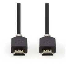 Modèle du produit : Câble hdmi Haute Vitesse avec Ethernet Connecteur hdmi - Connecteur hdmi 10 m Anthracite