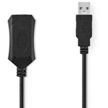 Câble USB actif USB 2.0 USB-A Mâle USB-A Femelle 20.0 m