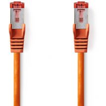 Modèle du produit : Câble réseau CAT6 RJ45 Male RJ45 Male S/FTP 2.00 m Rond LSZH Orange Label