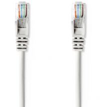 Câble réseau CAT5e u/utp RJ45 Male RJ45 Male 2.00 m Rond pvc Gris Enveloppe