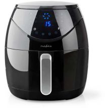 Friteuse à air chaud Nedis KAAF250EBK 6,5 L 1 800 W Noir