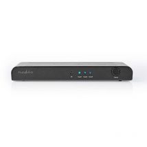 Hdmi switch 3 port ports 3x hdmi eingang 1x hdmi ausgang 4k60hz 18 gbps fernbedienung metall anthrazit 38761617 38761617 38761617 38761617 38761617