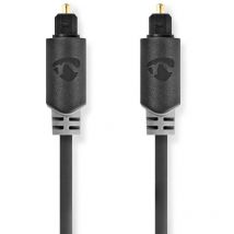 Optisches audiokabel toslink stecker toslink stecker 100 m rund pvc anthrazit box 58940022 58940022 58940022 58940022 58940022