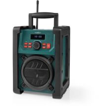 Nedis - Radio de Chantier dab+/ fm Bluetooth écran 2.2 pouces