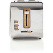 Nedis - KABT510EWT tostadora 6 2 rebanada(s) 900 w Blanco
