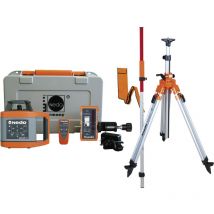 Nedo - Rotationslaser Sirius 1 hv - Linienlaser mit Stativ IP65 - für Aushub- und Ausschachtungsarbeiten